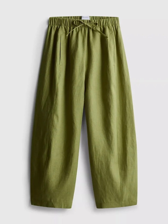 Die «Edit»-Leinenhose mit weitem Bein