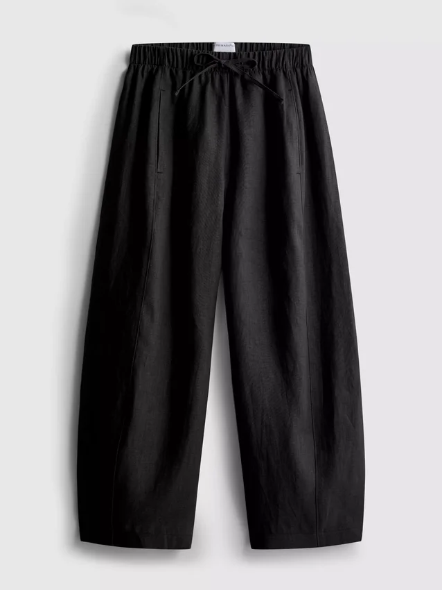 Die «Edit»-Leinenhose mit weitem Bein