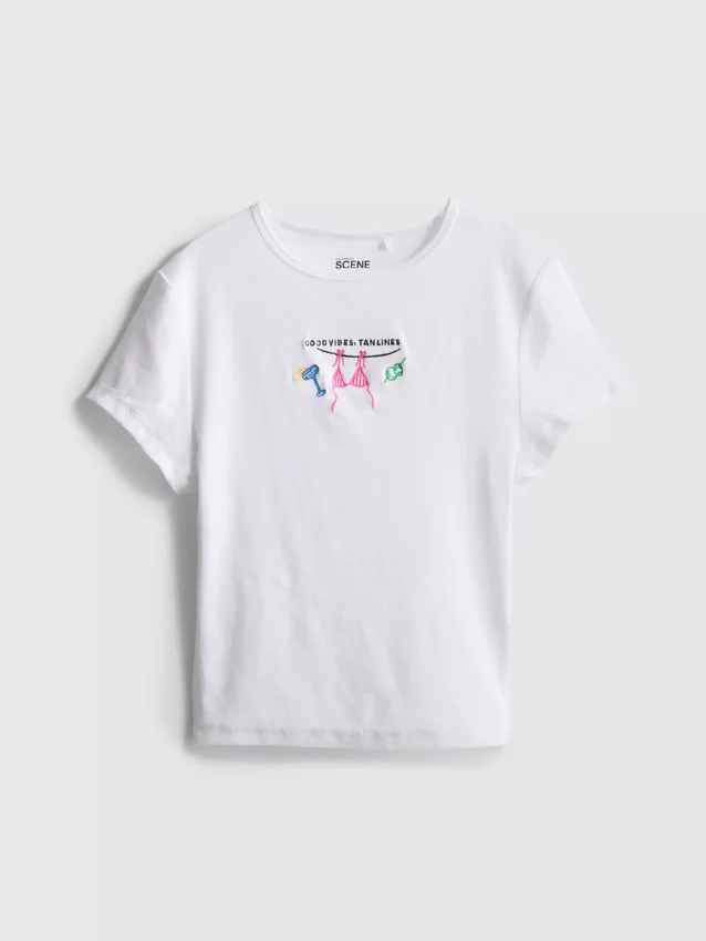 Die Primark-Szene | Baby-T-Shirt mit Aufdruck