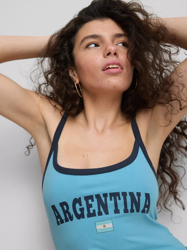 Die Primark-Szene | Baumwollreiches Argentina-Cami-Top