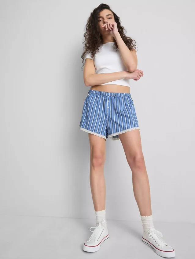 Die Primark-Szene | Boxershorts mit Spitzenstreifen