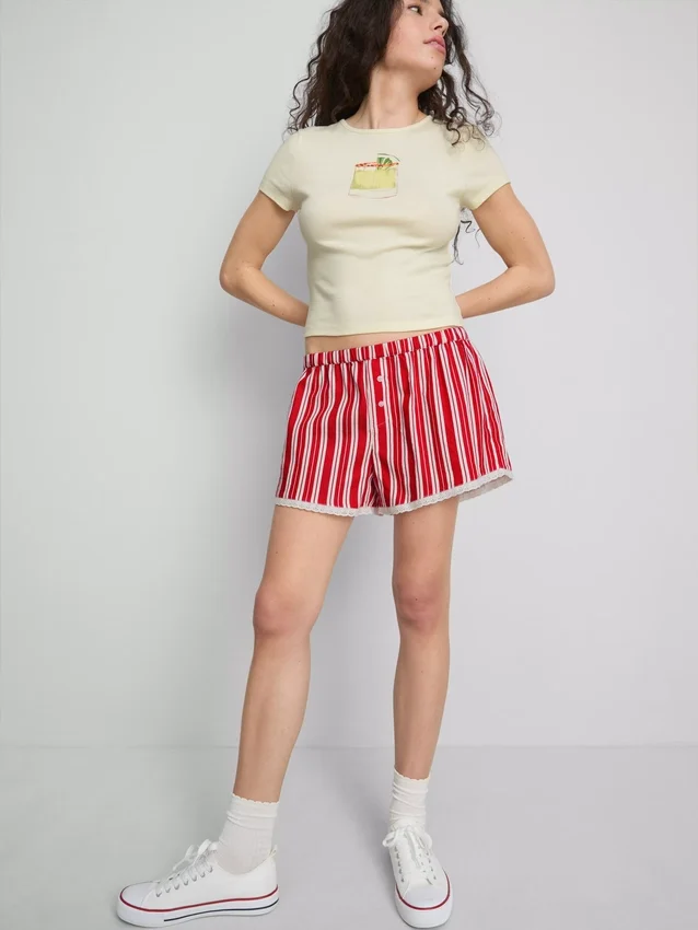 Die Primark-Szene | Boxershorts mit Spitzenstreifen