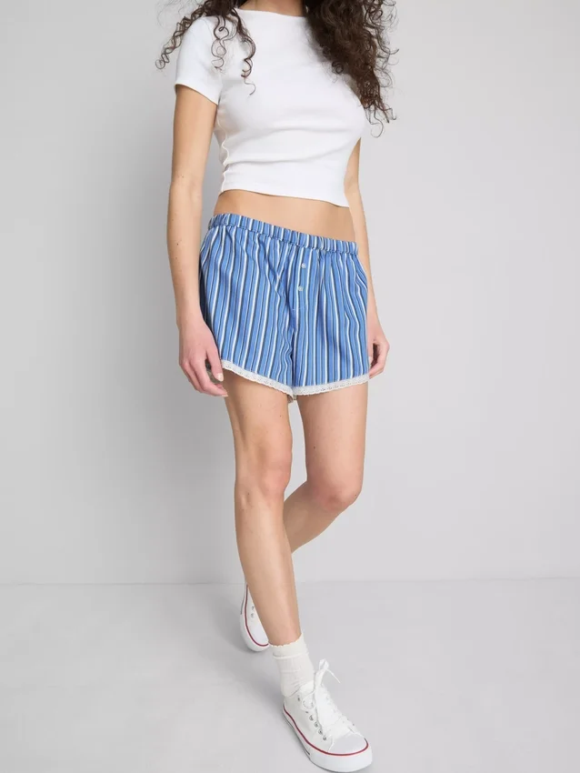 Die Primark-Szene | Boxershorts mit Spitzenstreifen