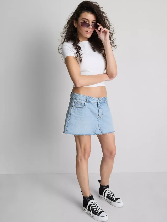 Die Primark-Szene | Denim-Minirock