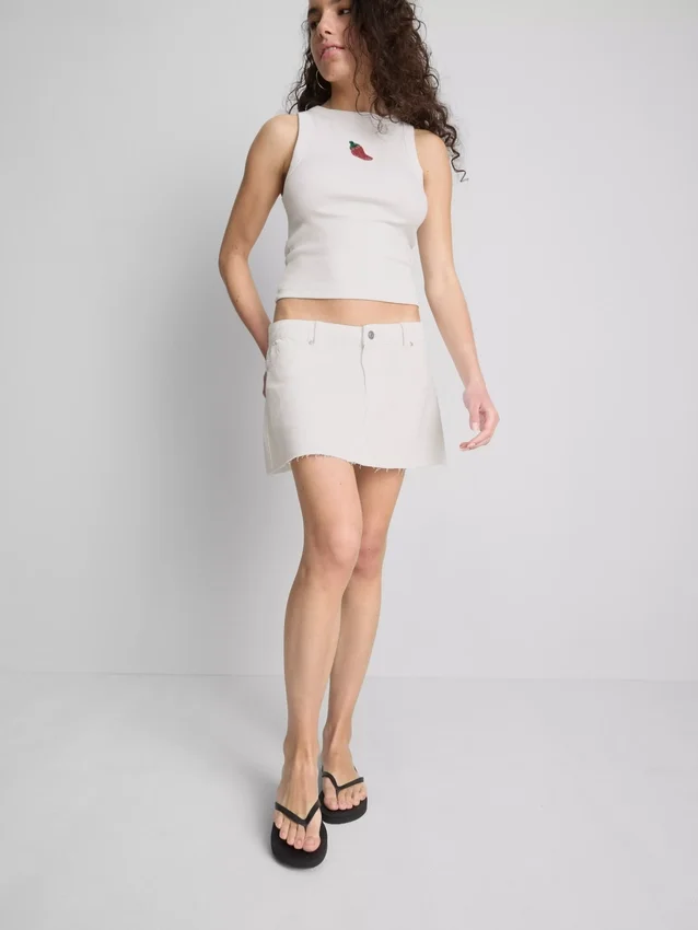 Die Primark-Szene | Denim-Minirock
