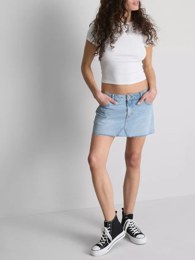 Die Primark-Szene | Denim-Minirock