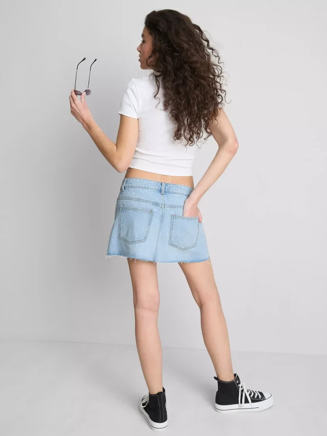 Die Primark-Szene | Denim-Minirock