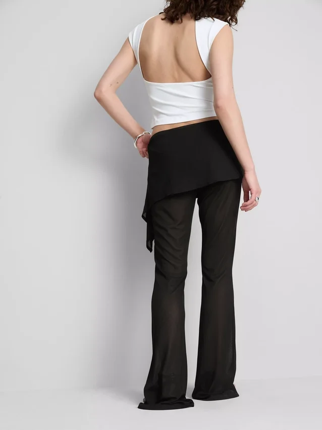 Die Primark-Szene | Mesh-Röck über einer Hose