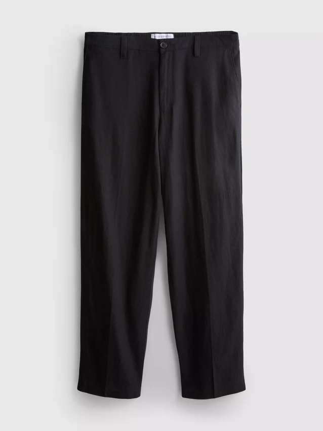Die «The Edit»-Hose aus Leinenmischung im Relax-Stil