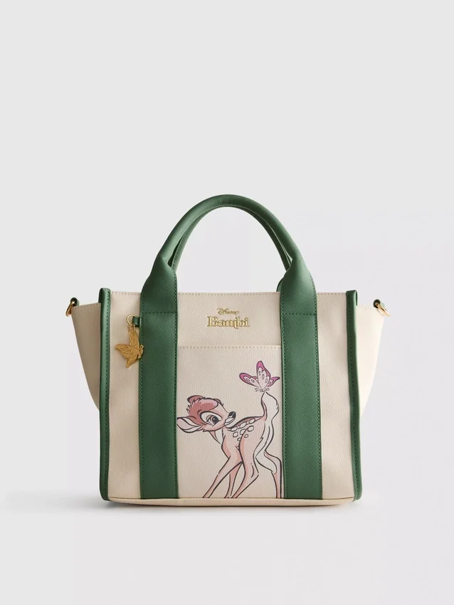 Disney-Bambi-Tragetasche aus Kunstleder