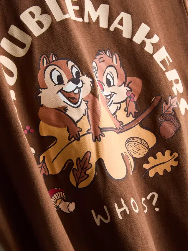 Disney-Baumwoll-Schlafanzug mit Chip und Dale