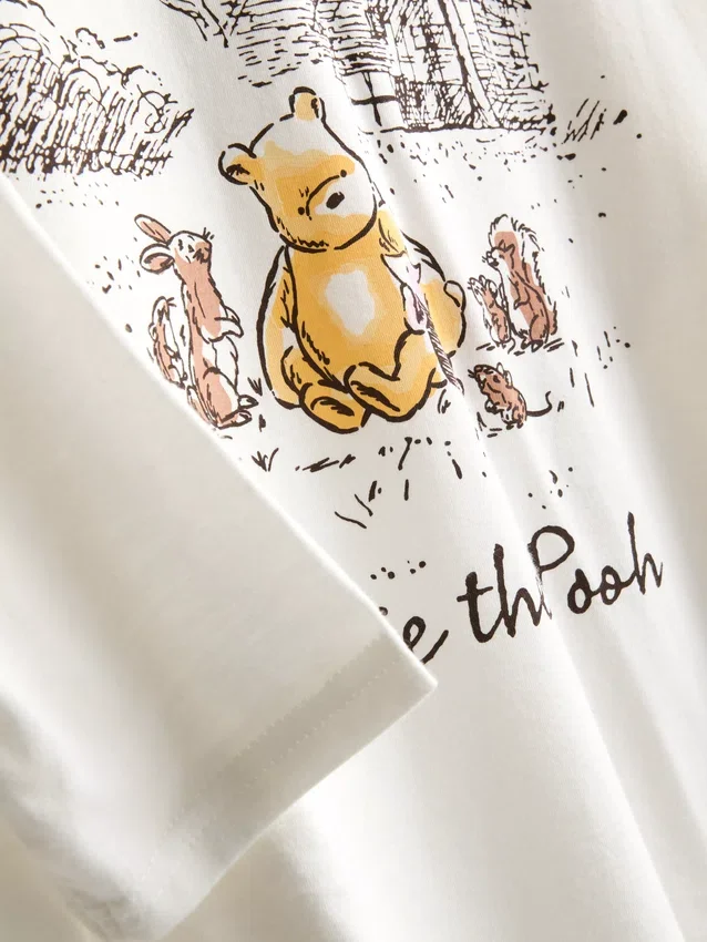 Disney-Baumwoll-Schlafanzug mit Winnie-Puuh-Motiv