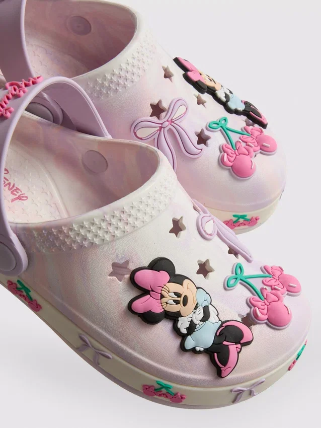 Disney-Clogs mit Minnie-Maus-Motiv