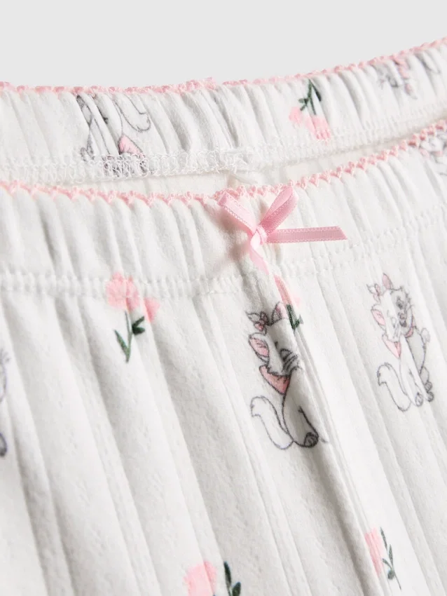Disney «Die Aristocats» – Marie, gerippte Schlafanzughose
