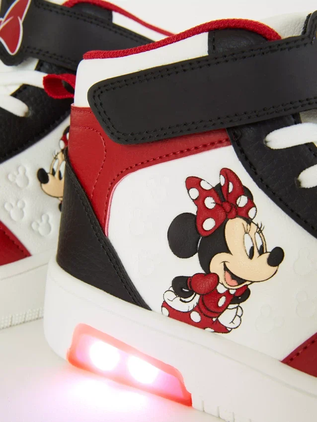 Disney Minnie-Maus High-Tops mit Leuchteffekt