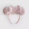 Disney Minnie-Maus-Stirnband mit Pailletten und Ohren