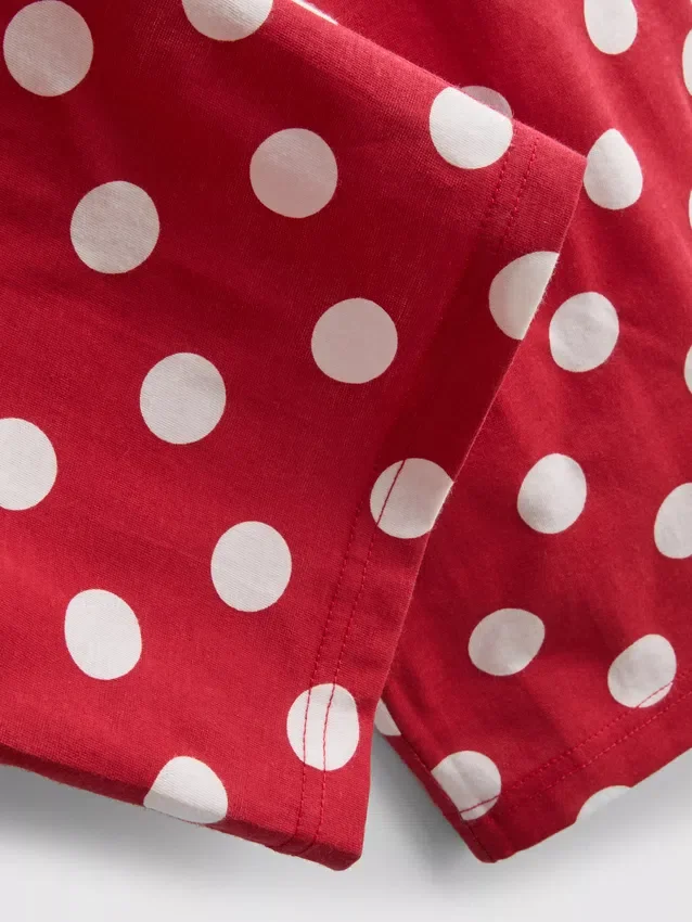 Disney Minnie-Mouse-Schlafanzug aus Baumwolle mit Aufdruck