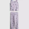 Disney-Pixar «A Bug’s Life» geripptes Tank-Schlafanzug-Set