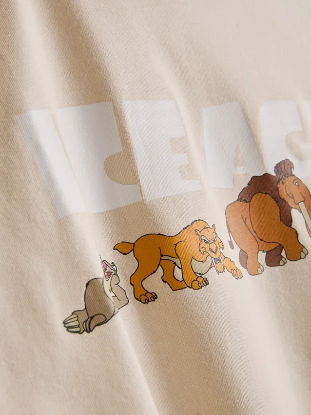 Disney's Ice Age Baumwoll-Schlafanzug mit Aufdruck
