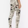 Disney's Mickey-Mouse-Retro-Comic-Schlafanzug-Leggings
