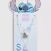 Disney's Stitch-Halskette mit Initialen-Anhänger