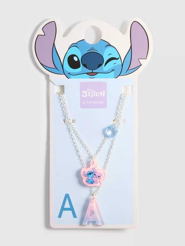 Disney's Stitch Mehrreihige Initialen-Halskette