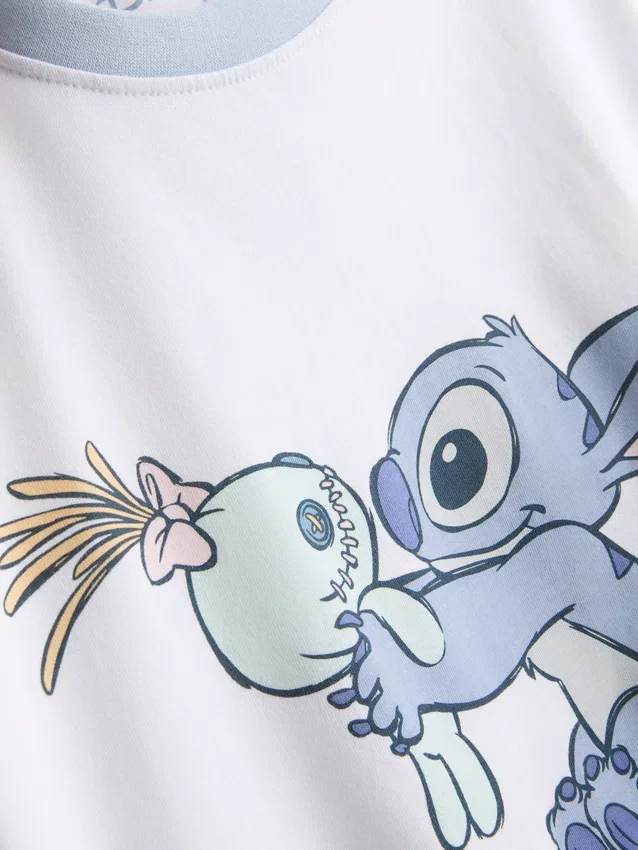 Disney-Schlafanzug aus Baumwolle mit Stitch-Motiv