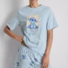 Disney Stitch Baumwoll-Schlafanzug mit Grafik, kurze Hose
