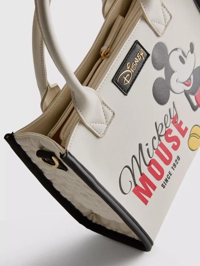 Disney-Tasche aus Kunstleder mit Mickey und Freunden