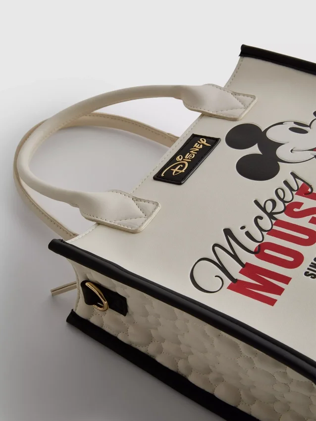 Disney-Tasche aus Kunstleder mit Mickey und Freunden