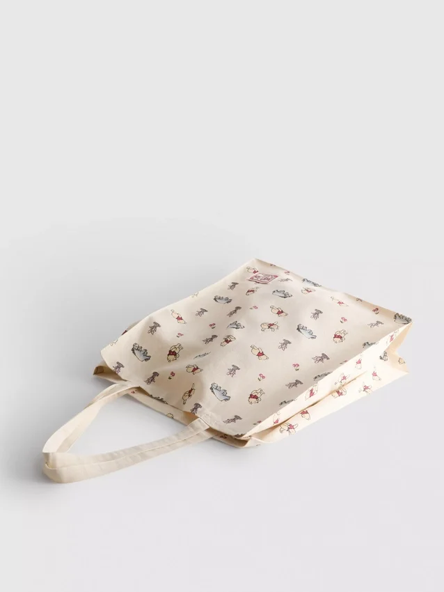 Disney Winnie-Puuh-Tragetasche aus Baumwoll-Canvas