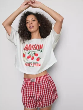 Disney Winnie-the-Pooh-Schlafanzug mit Gingham-Muster
