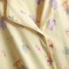 Disney Winnie-the-Pooh-Schlafanzug mit kurzen Shorts im Boyfriend-Stil