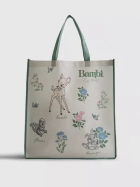 Disneys Bambi – grosse, wiederverwendbare Einkaufstasche