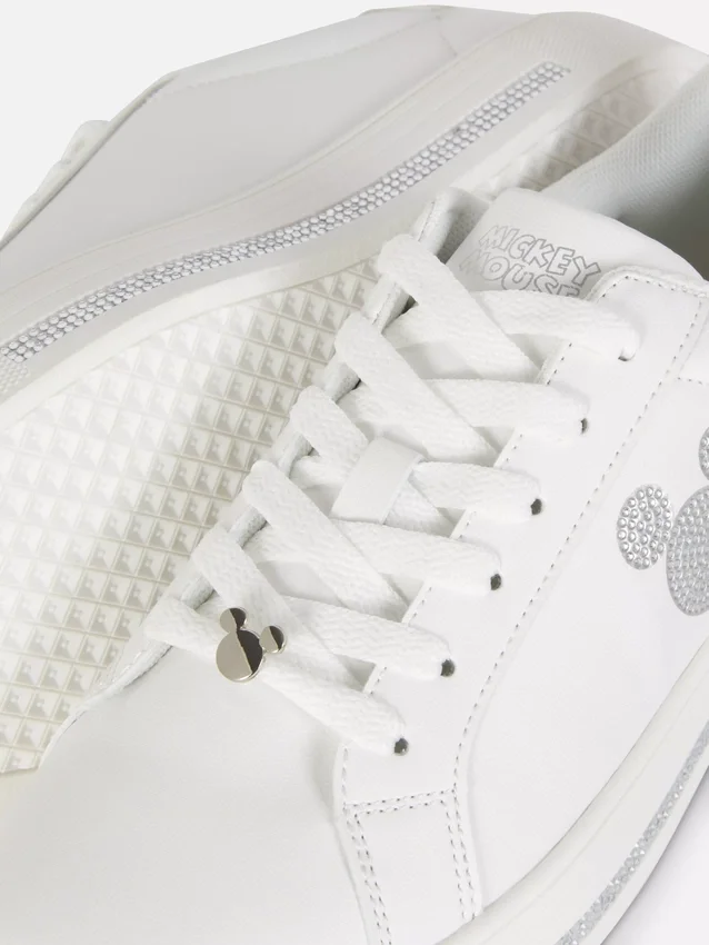 Disneys Mickey-Mouse-Sneaker mit Glitzer
