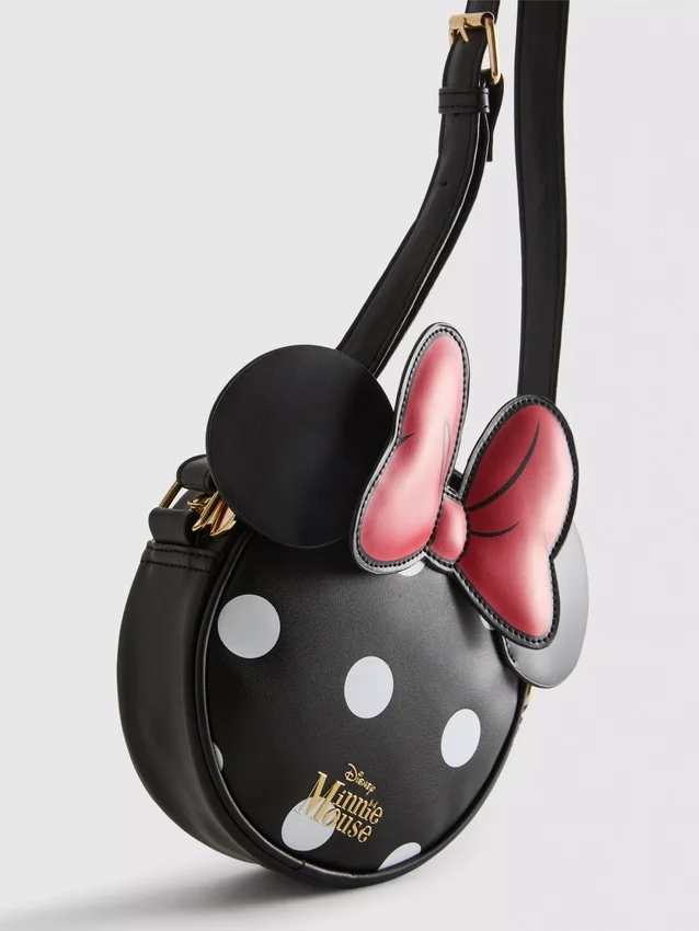 Disneys Minnie-Maus-Umhängetasche in runder Form