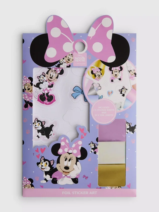 Disneys Minnie-Mouse-Folienaufkleber-Set