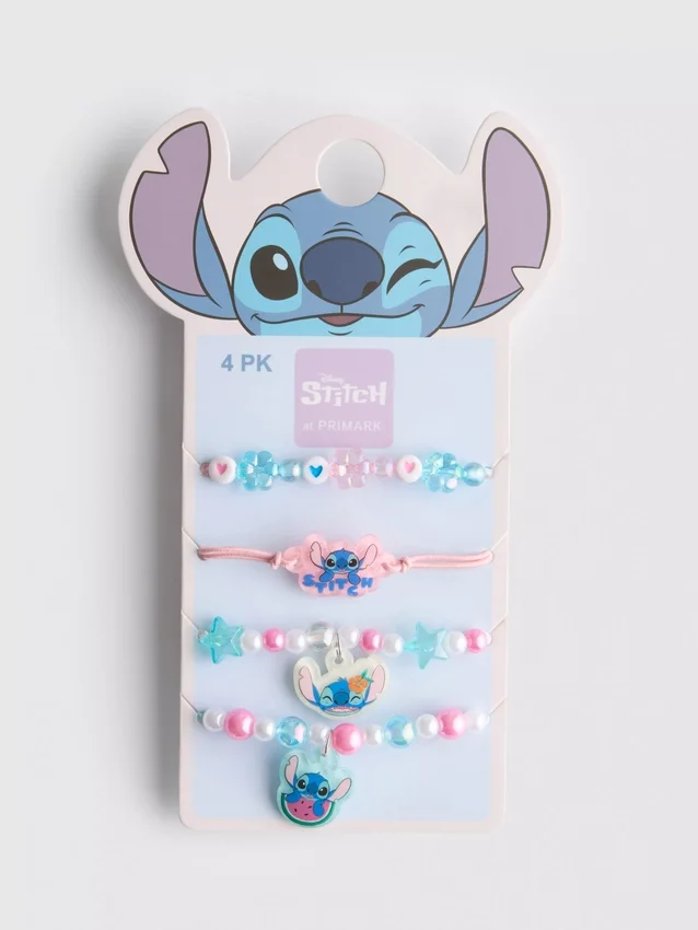 Disneys Stitch 4er-Pack Armbänder