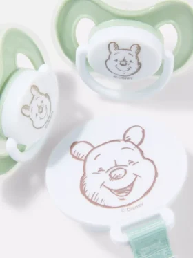Disneys Winnie-Puuh-Schnuller- und Halter-Set