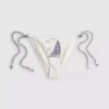 Dolce Bikini-Hösli mit Stickerei und seitlichen Bindebändern