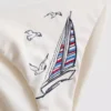 Dolce Bikini-Hösli mit Stickerei und seitlichen Bindebändern