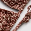 Dreieck-Bikini-Set mit seitlichen Bändern