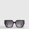 Eckige Sonnenbrille