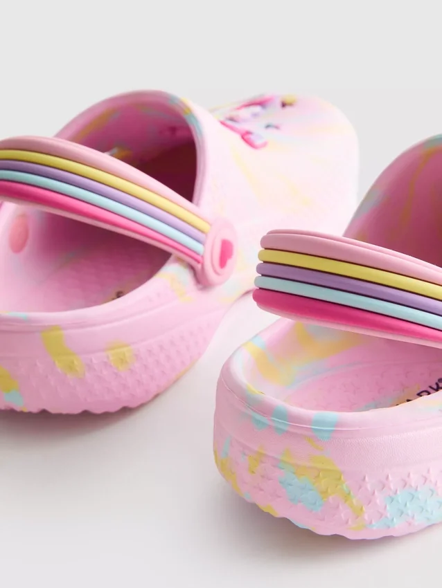 Einhorn-Clog-Sandalen