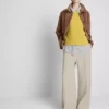Elegante Hose mit weitem Bein