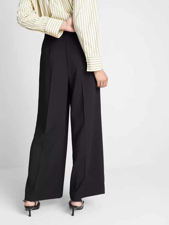 Elegante Hose mit weitem Bein