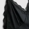Eng anliegendes Cami- und kurze Schlafanzug-Set