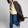 Essential Hoodie mit durchgehendem Reissverschluss