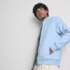 Essential Hoodie mit durchgehendem Reissverschluss