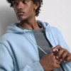 Essential Hoodie mit durchgehendem Reissverschluss